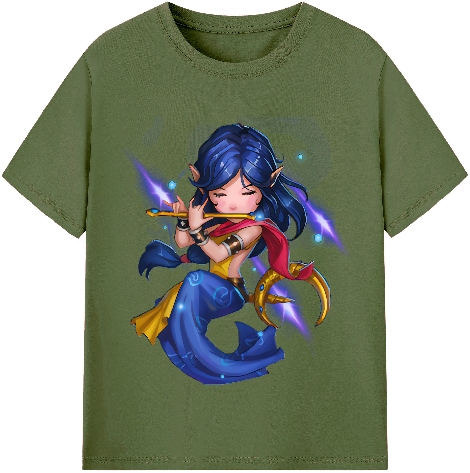 リーグ・オブ・レジェンド League of Legends LOL 綿100％半袖Tシャツ（フロントプリント）